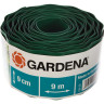 Бордюр зеленый GARDENA 9 см, длина 9 м 00536-20.000.00