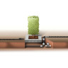 Соединитель L-образный GARDENA 32 мм 02774-20.000.00